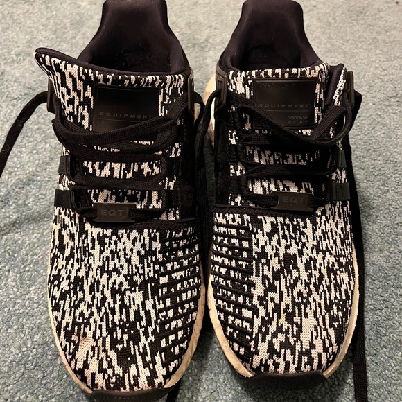 adidas EQT Support 93/17 Black Glitch sz 10 - Picture 3 of 11